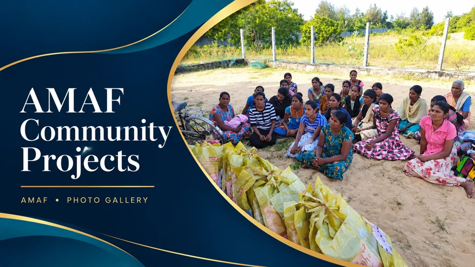 AMAF community projects — cover featuring the original photograph