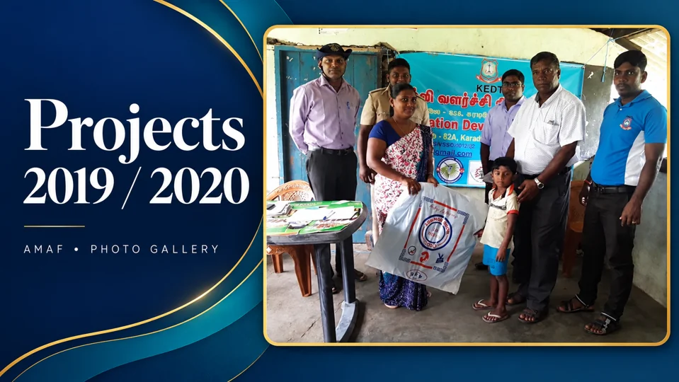 Projects Implemented in 2019/2020 — cover featuring the original photograph