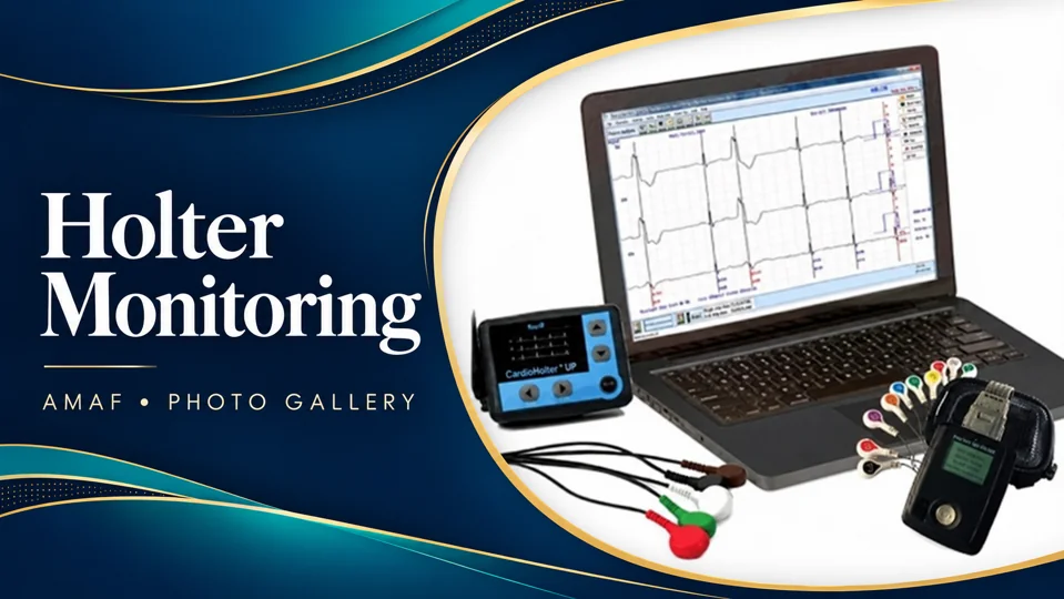 Holter monitoring — cover featuring the original photograph