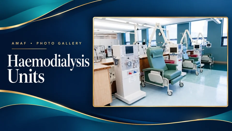 Haemodialysis units — cover featuring the original photograph
