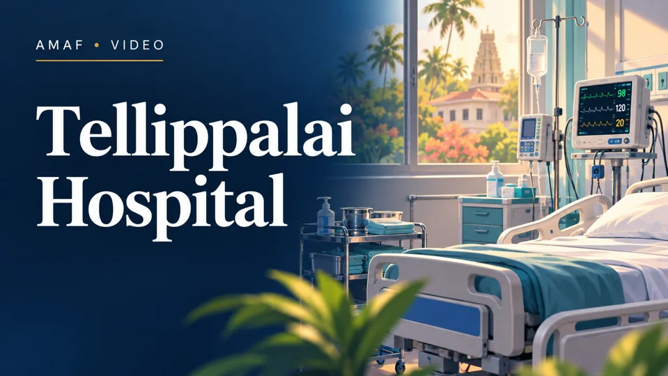 AMAF’s Projects in the Tellippalai Hospital — illustrated cover