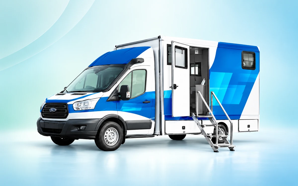Mobile medical outreach clinic — enhanced project image